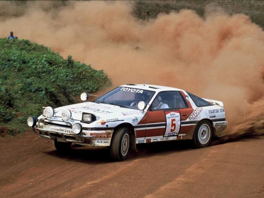 Toyota Supra Liftback Safari Rally Car '1987